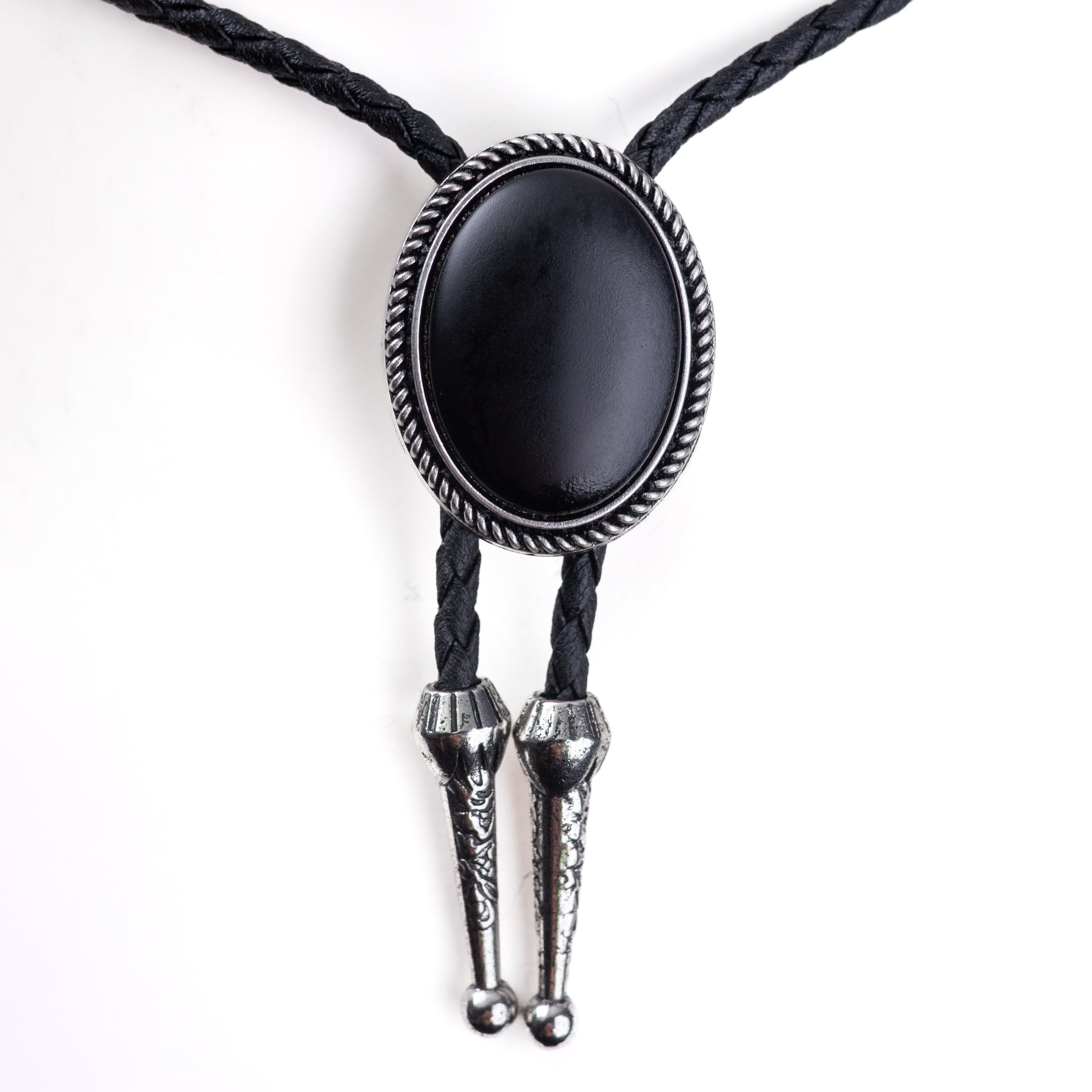 Black Opal Nightfall Bolo Tie -Bolo-004