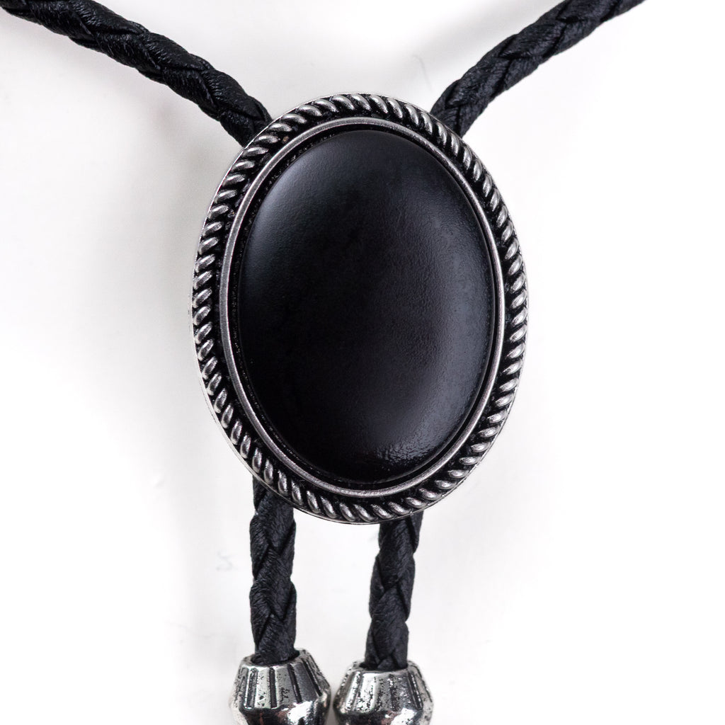 Black Opal Nightfall Bolo Tie -Bolo-004