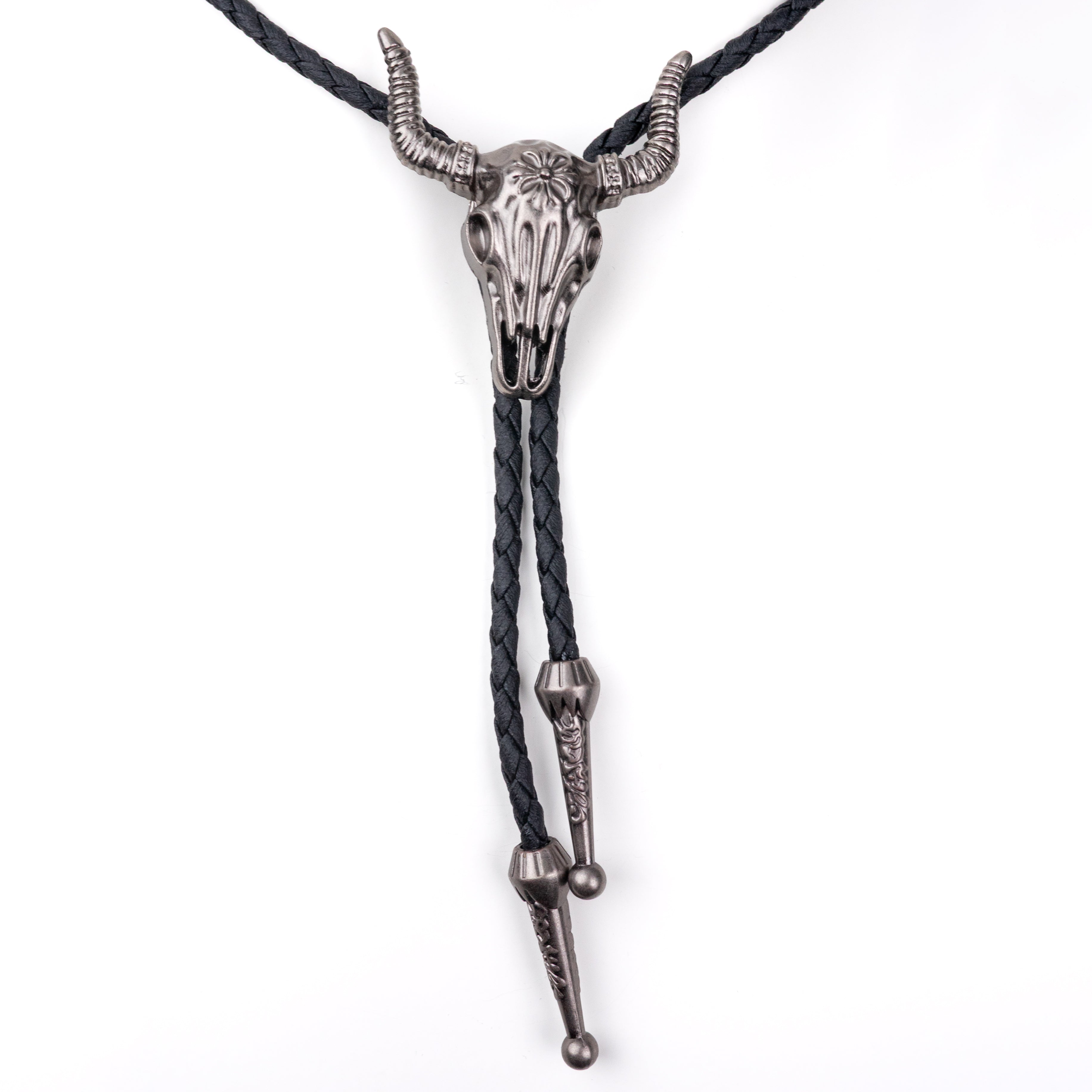 Longhorn Skull Bolo Tie - Bolo-011