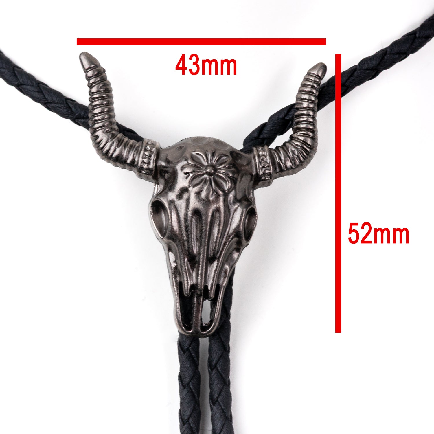 Longhorn Skull Bolo Tie - Bolo-011