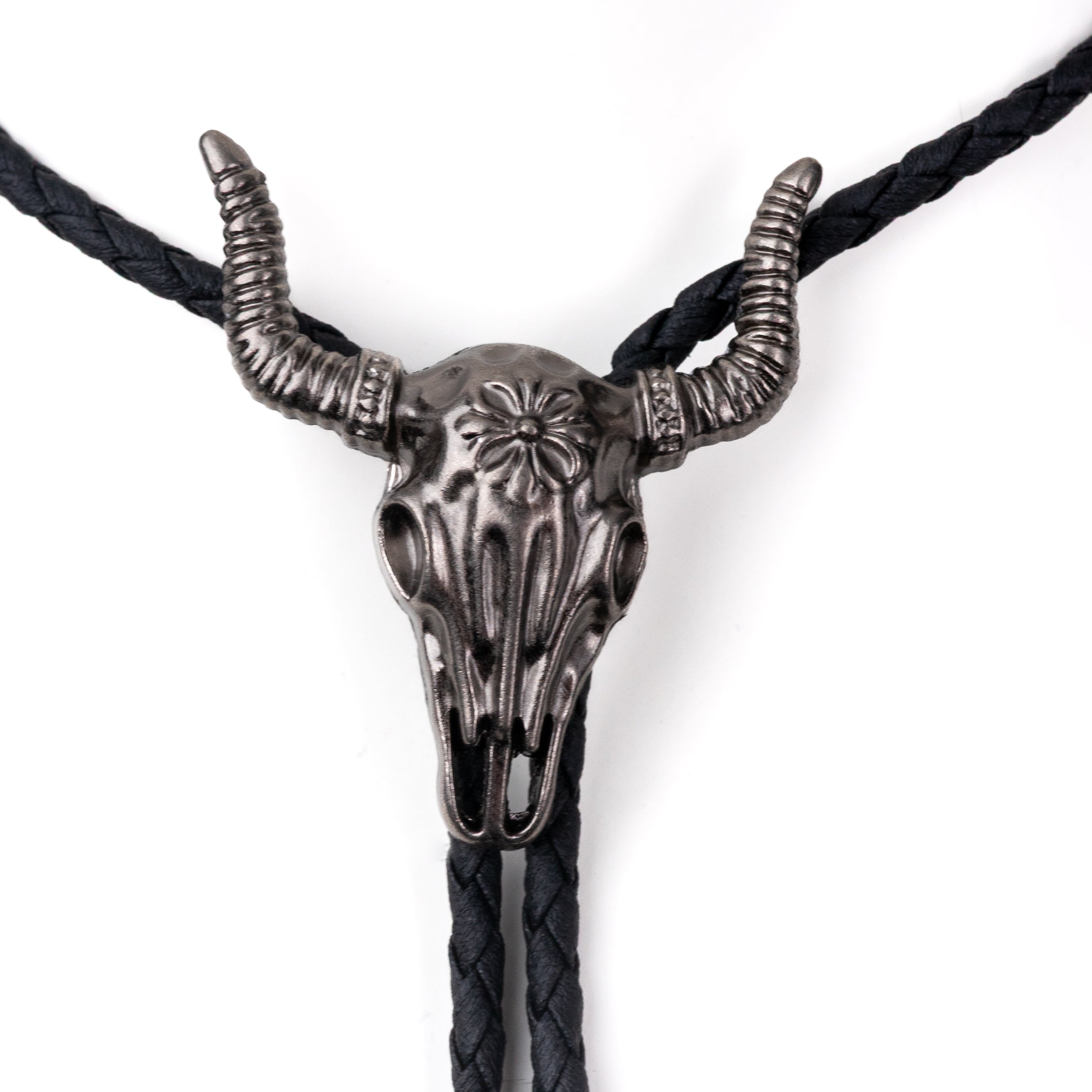Longhorn Skull Bolo Tie - Bolo-011