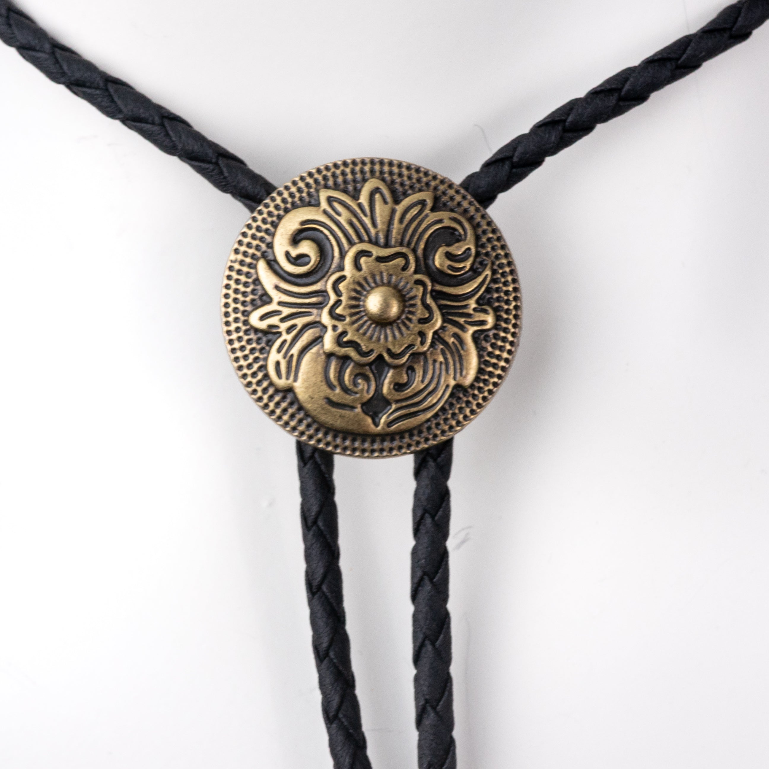 Western Wildflower Bolo Tie - Bolo-013