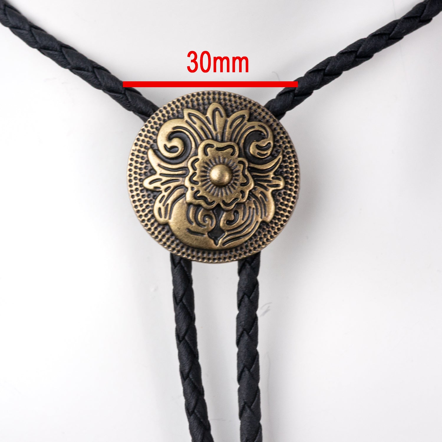 Western Wildflower Bolo Tie - Bolo-013