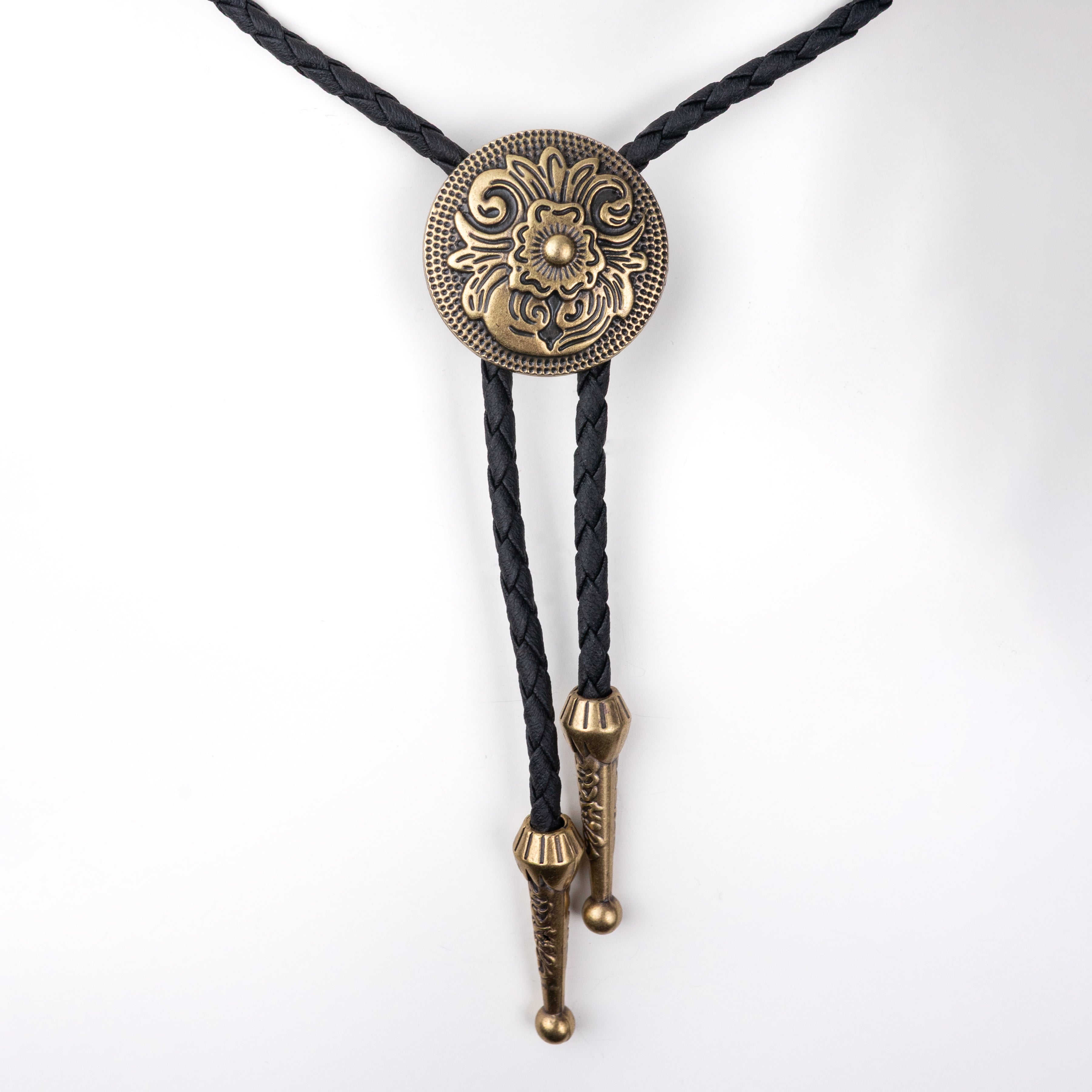 Western Wildflower Bolo Tie - Bolo-013