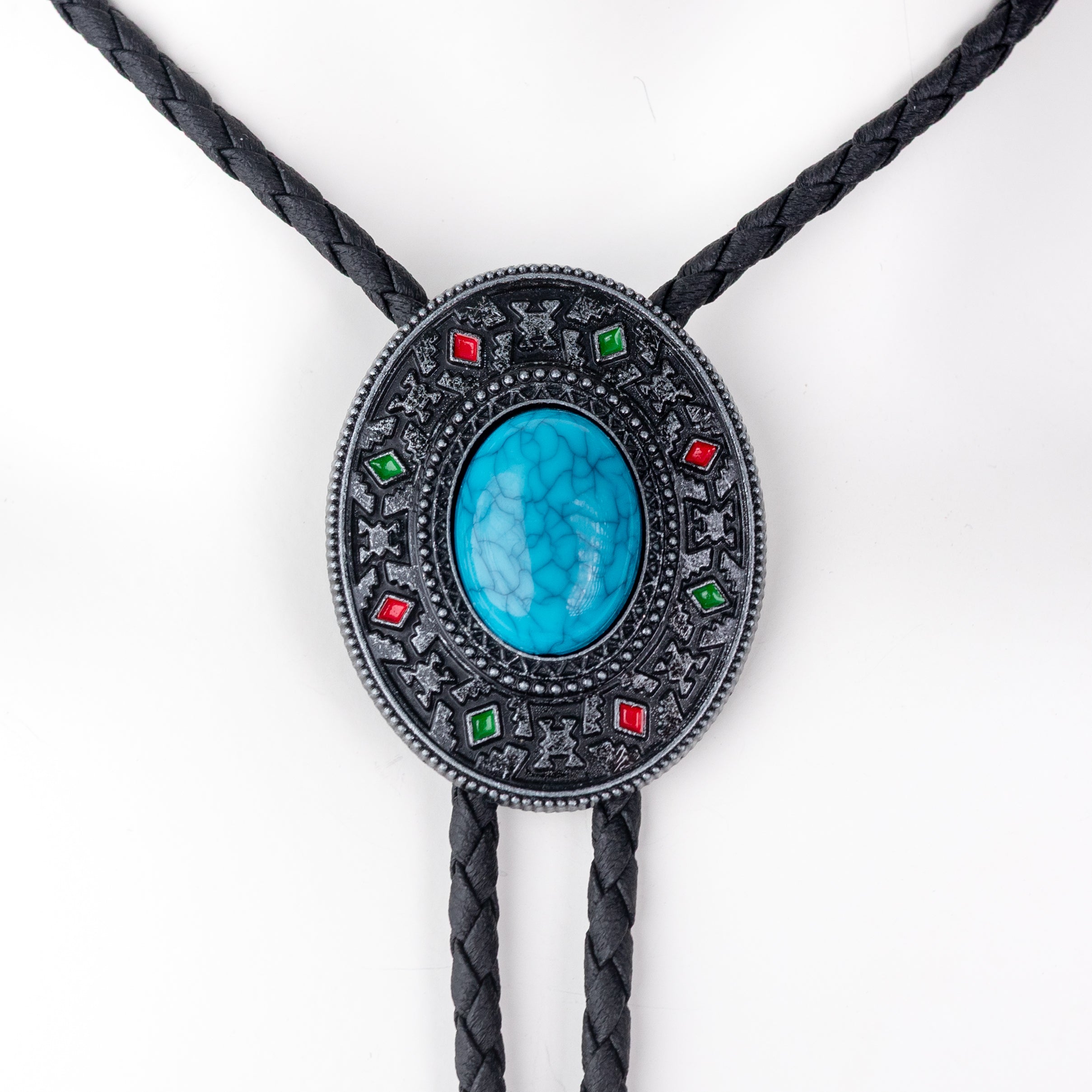 Desert Winds Turquoise Bolo Tie - Bolo-014