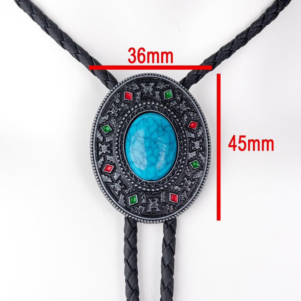 Desert Winds Turquoise Bolo Tie - Bolo-014