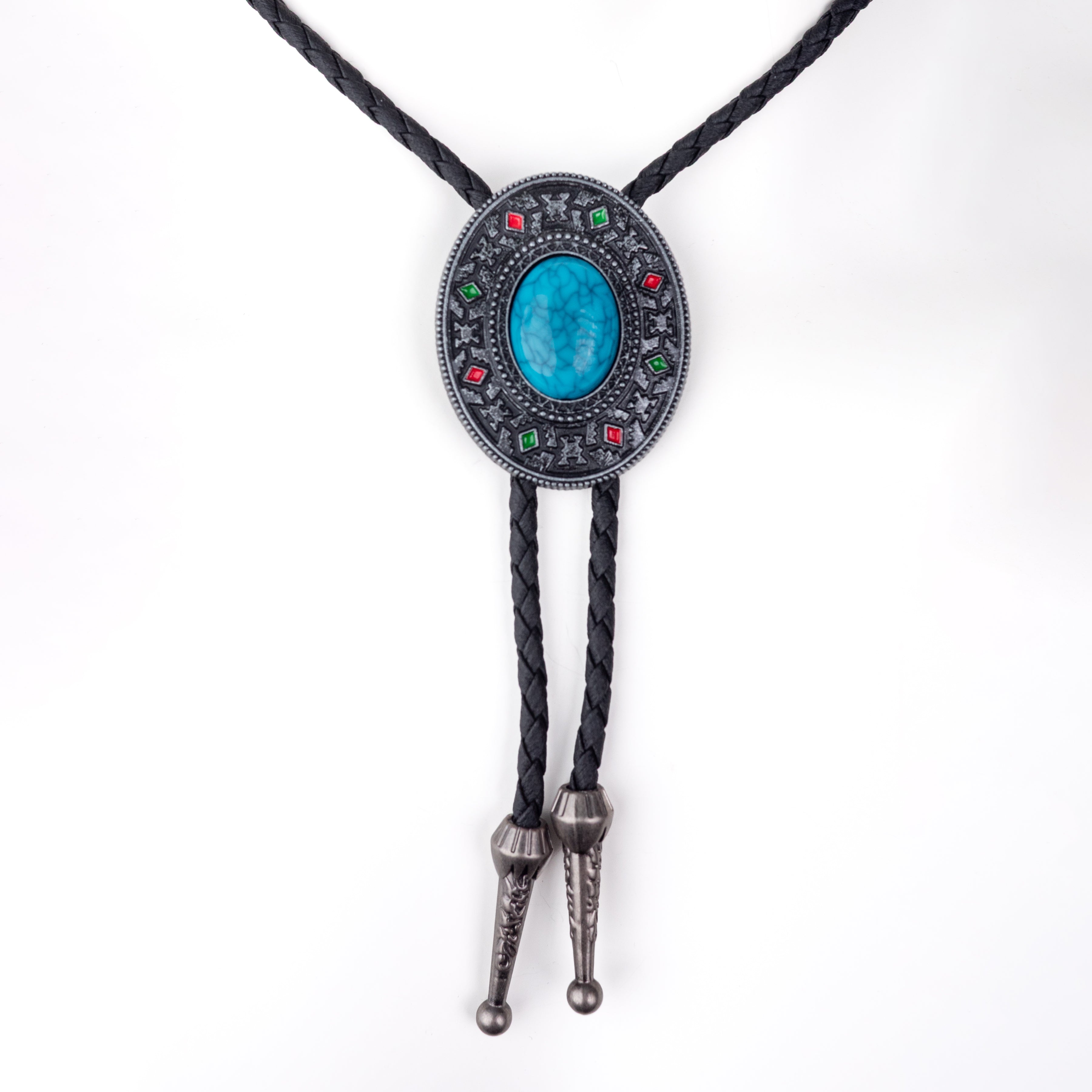 Desert Winds Turquoise Bolo Tie - Bolo-014