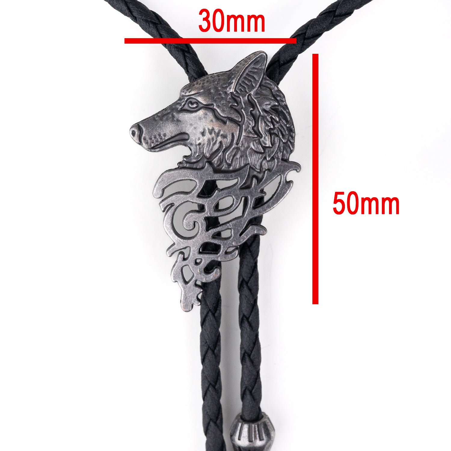 Lone Wolf Western Bolo Tie - Bolo-022