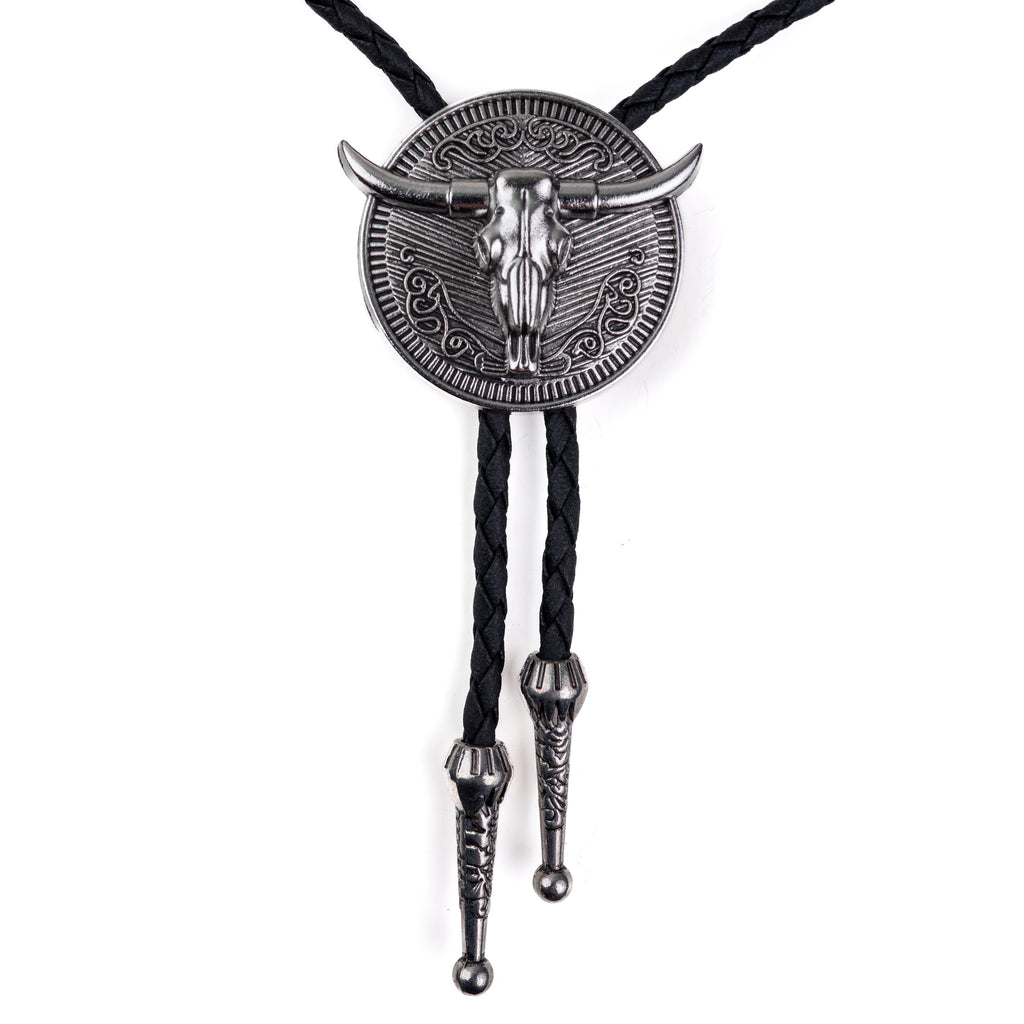 Steak Night Longhorn Bolo Tie - Bolo-027
