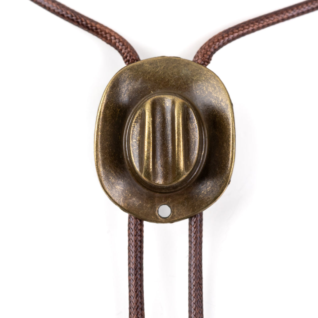 Customisable Cowboy Hat Bolo Tie - Bolo-030