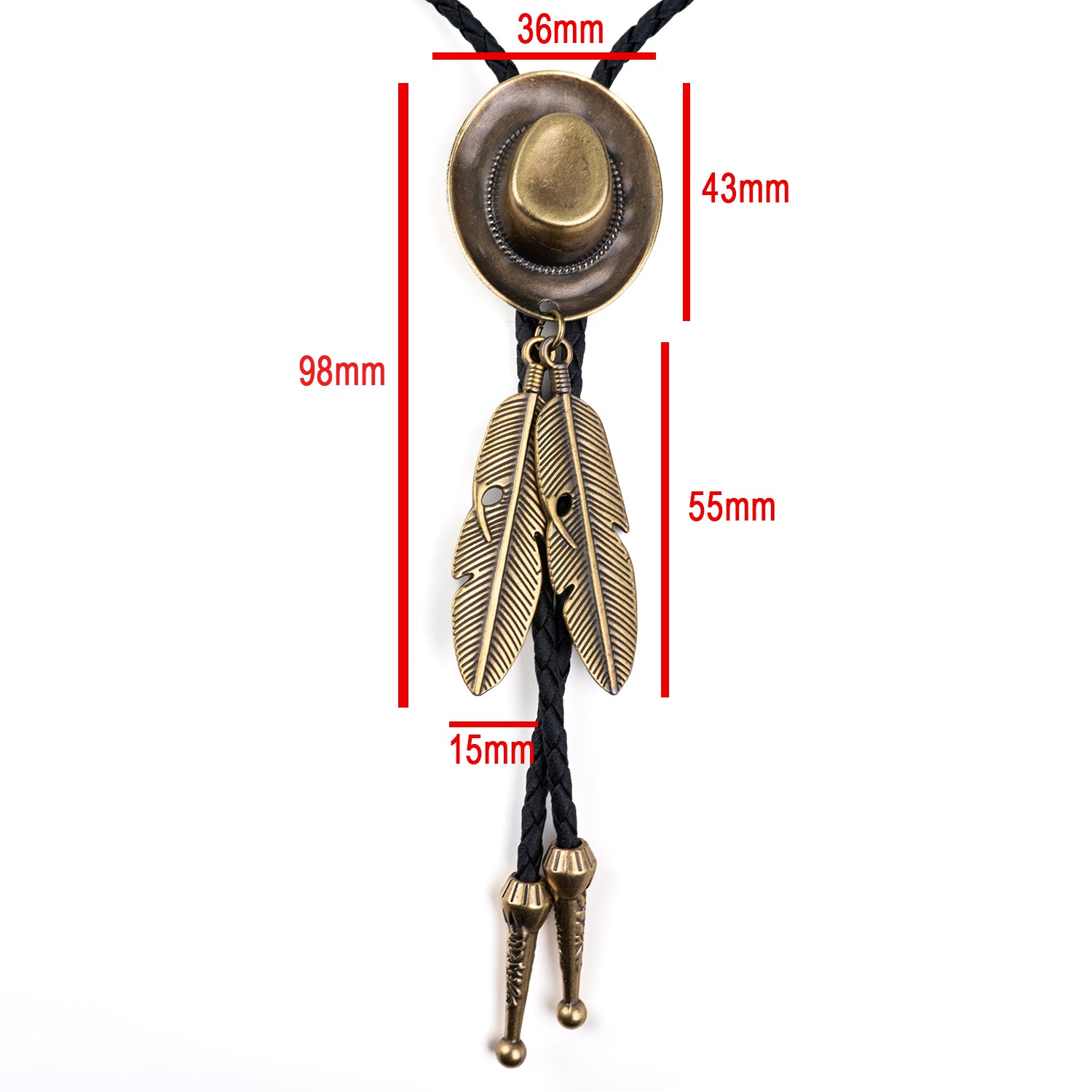 Cockatoo Cowboy Bolo Tie - Bolo-032