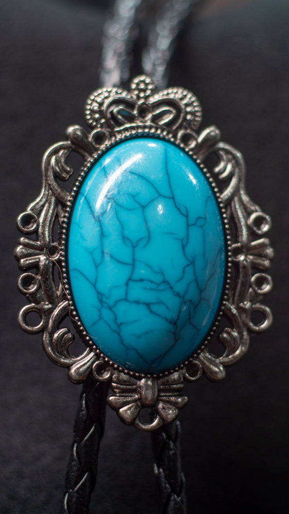 Kimberley Sky Turquoise Bolo Tie - Bolo-001
