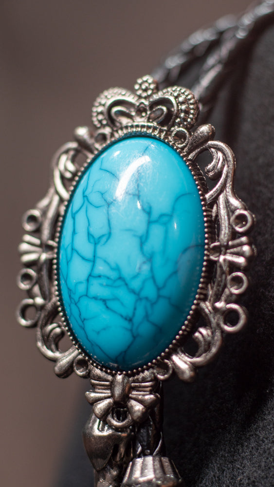 Kimberley Sky Turquoise Bolo Tie - Bolo-001