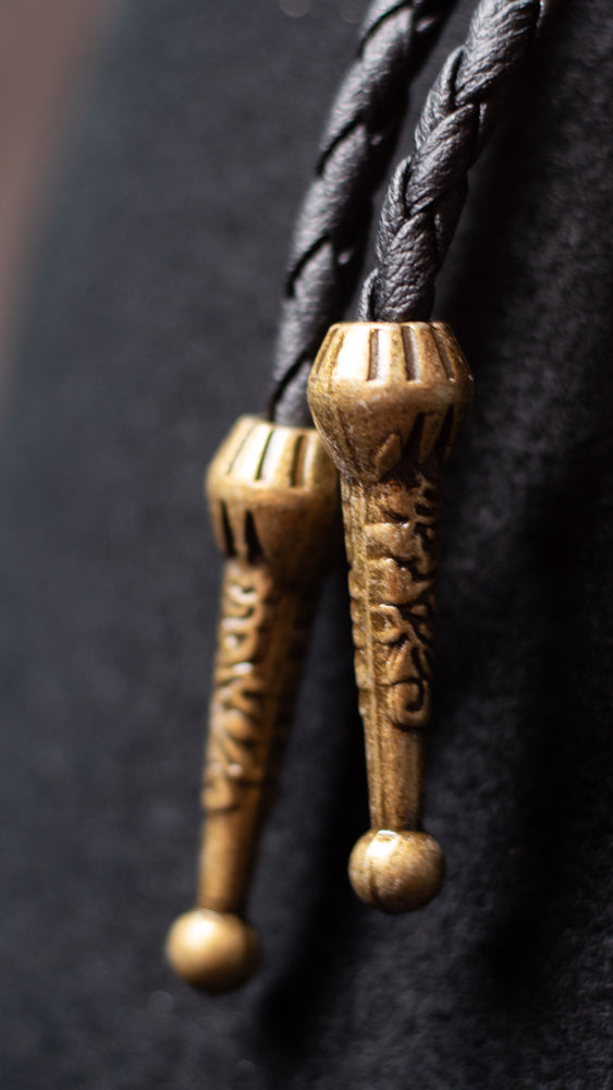 Golden Sunburst Bolo Tie - Bolo-026