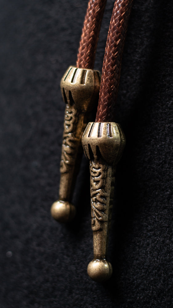 Honey Amber Bolo Tie - Bolo-028