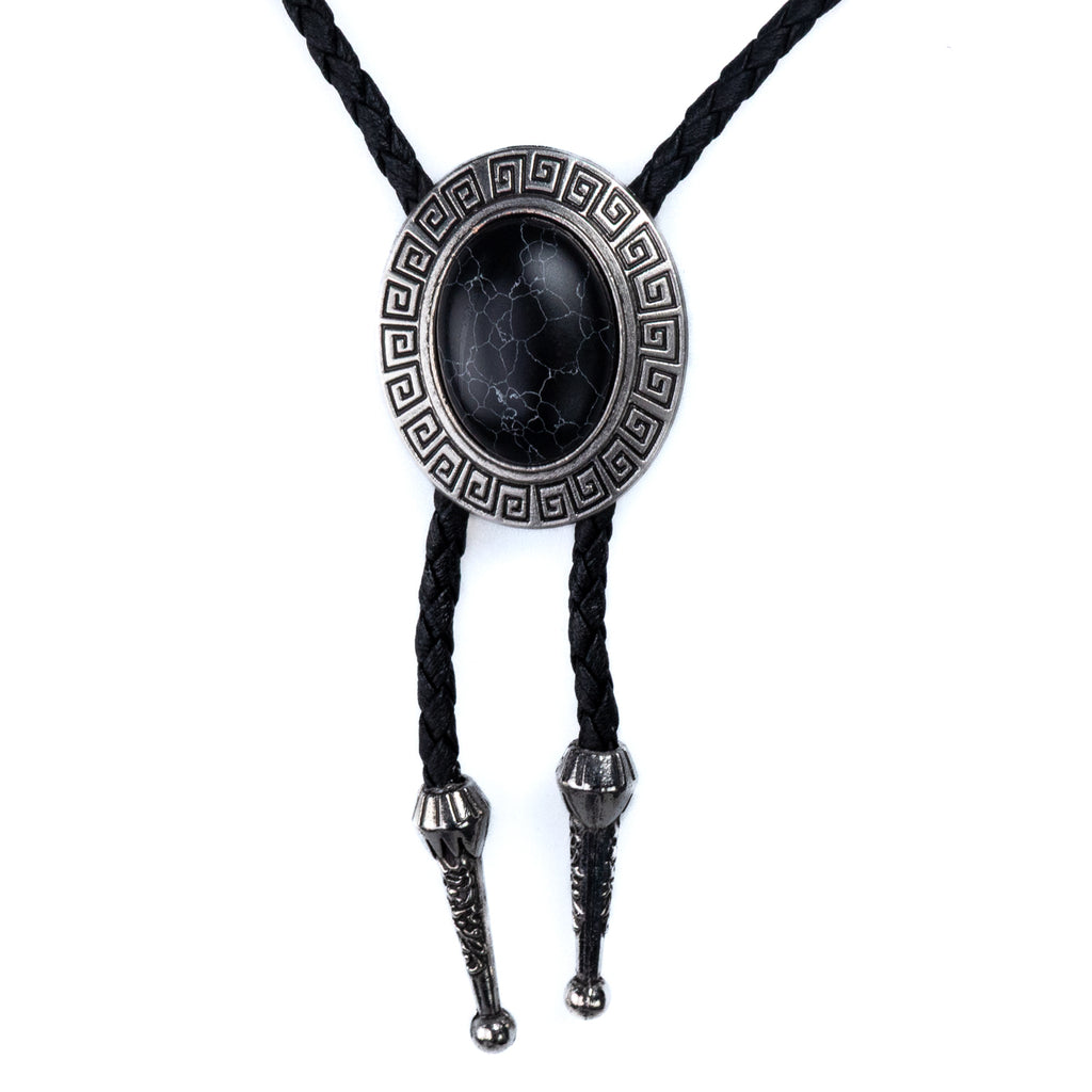 Black Lightning Storm Bolo Tie Bolo-039