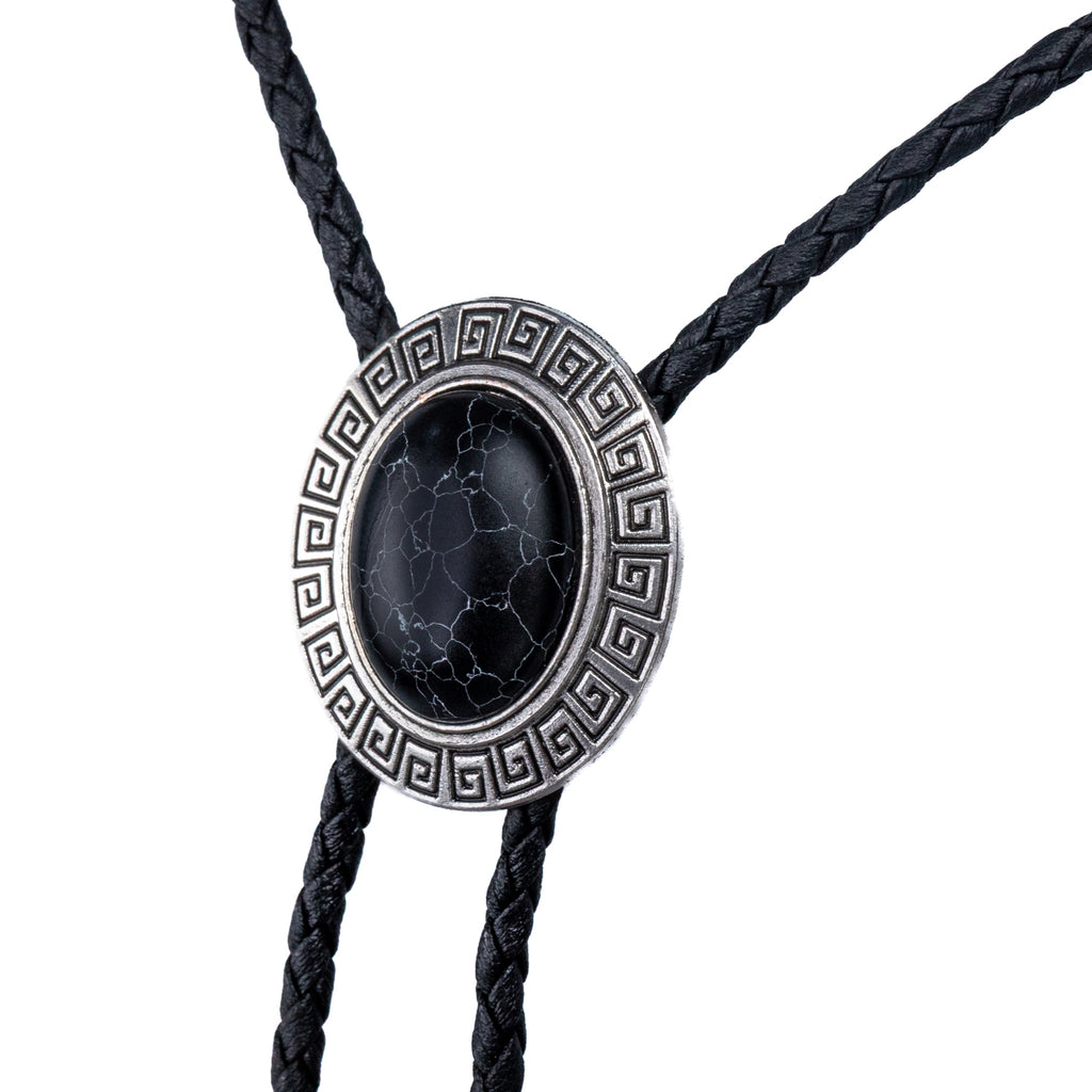 Black Lightning Storm Bolo Tie Bolo-039