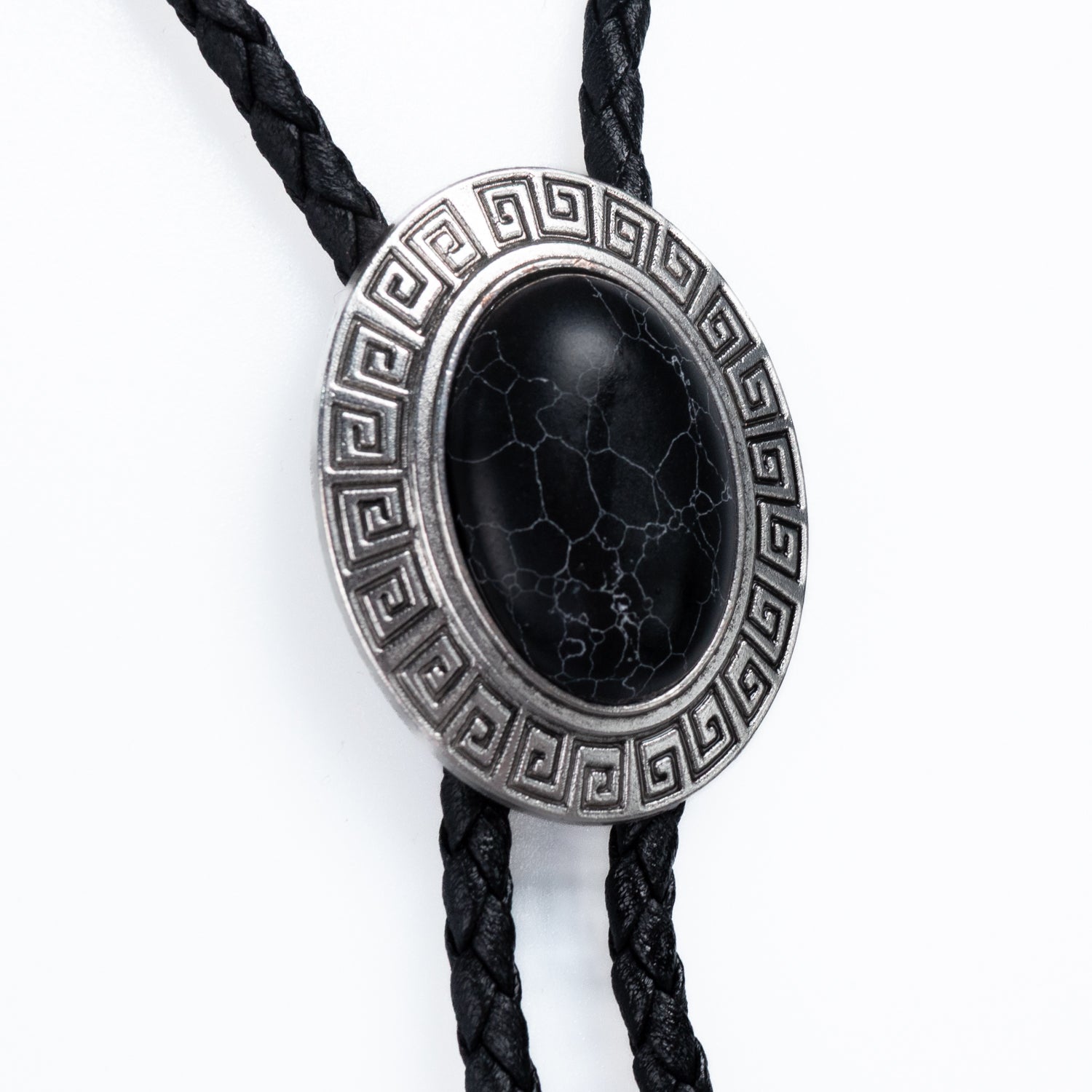 Black Lightning Storm Bolo Tie Bolo-039