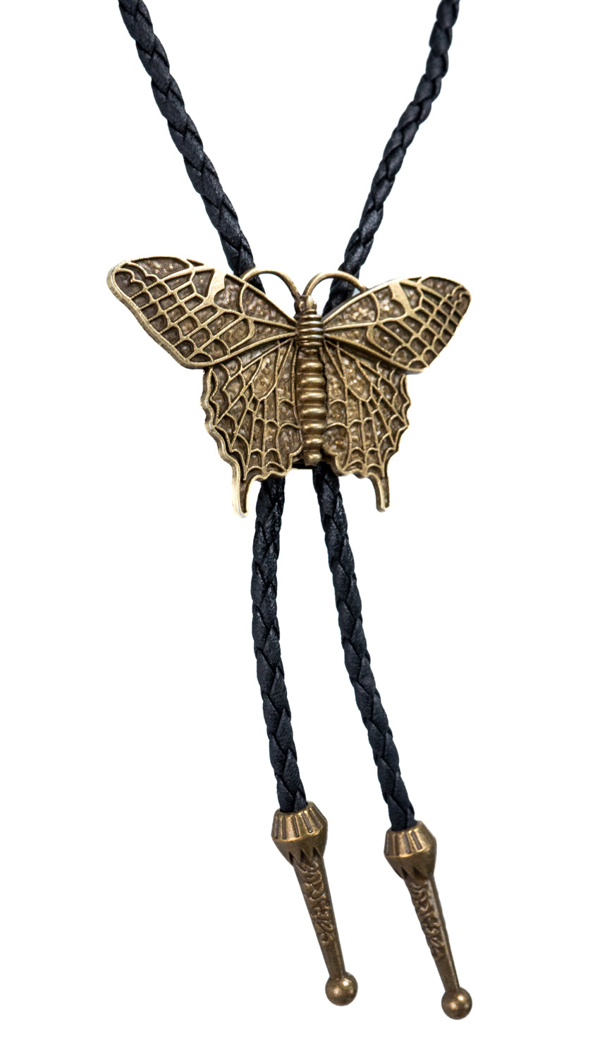 Bronze Ulysses Butterfly Bolo Tie Bolo-47