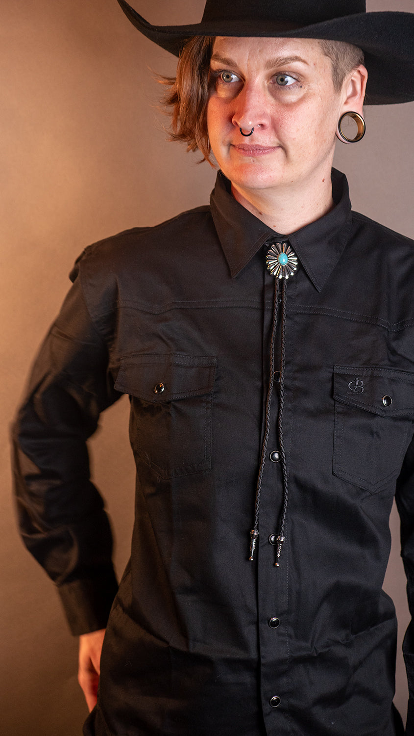 Turquoise Dawn Bolo Tie Bolo-56