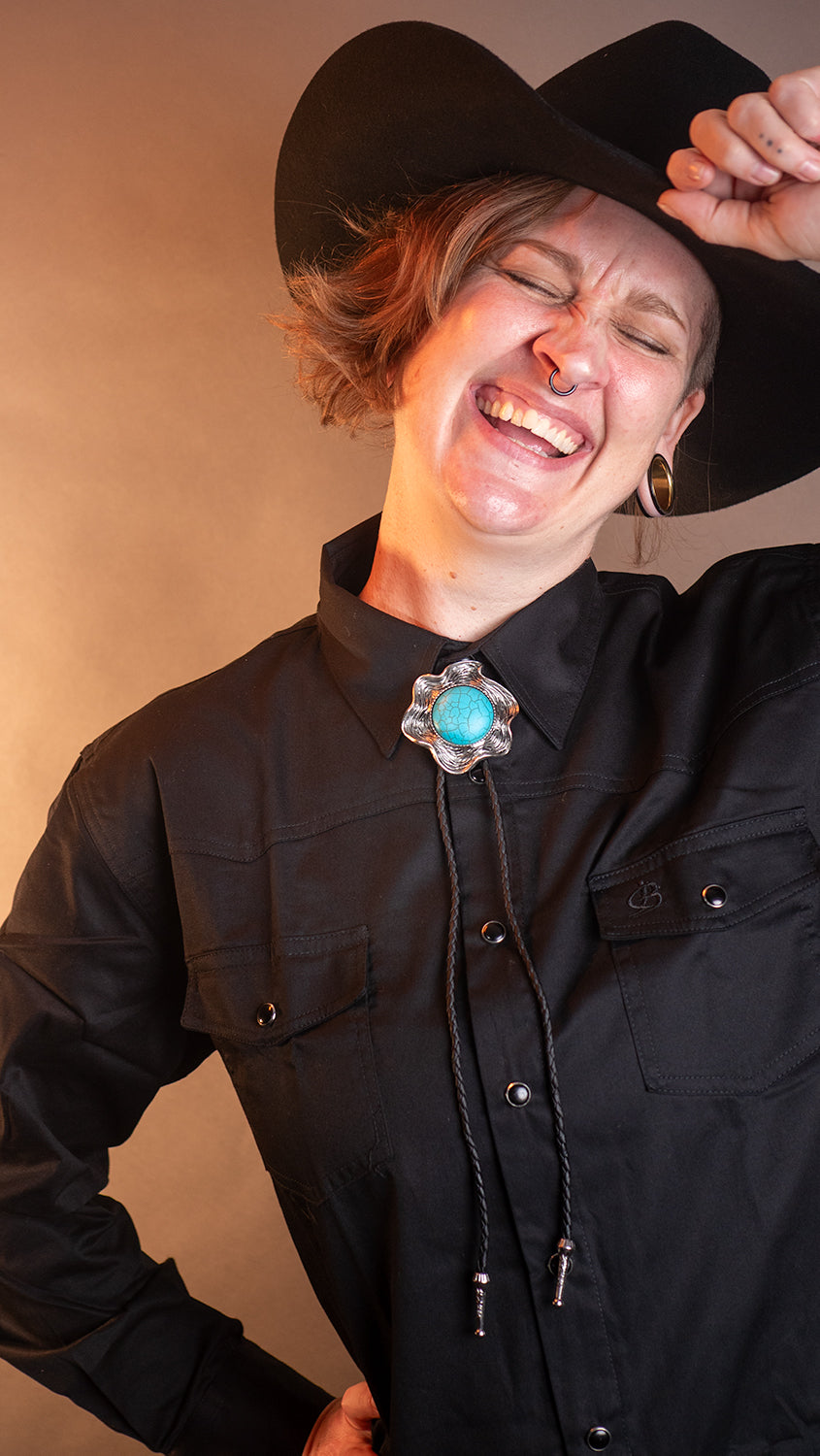 Watering Hole Bolo Tie - Bolo-036