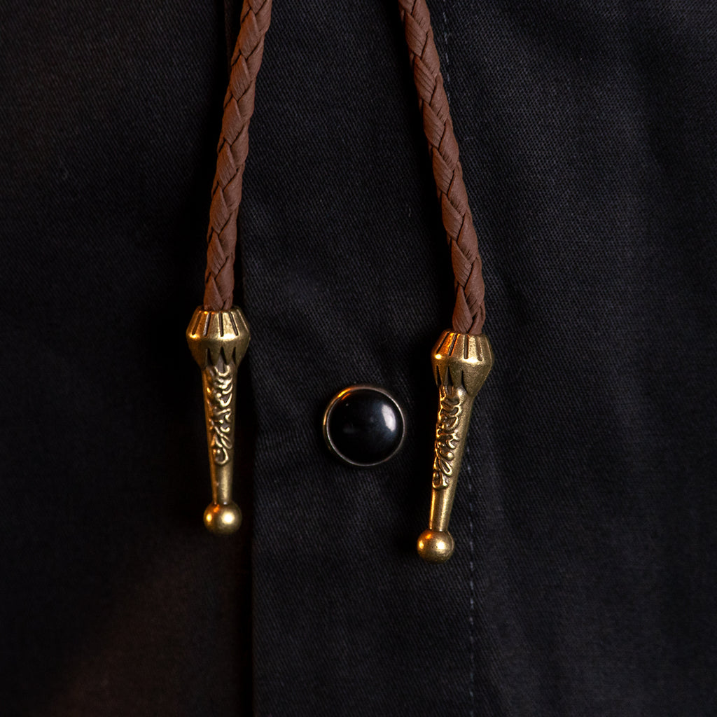 Outback Amber Bolo Tie Bolo-52