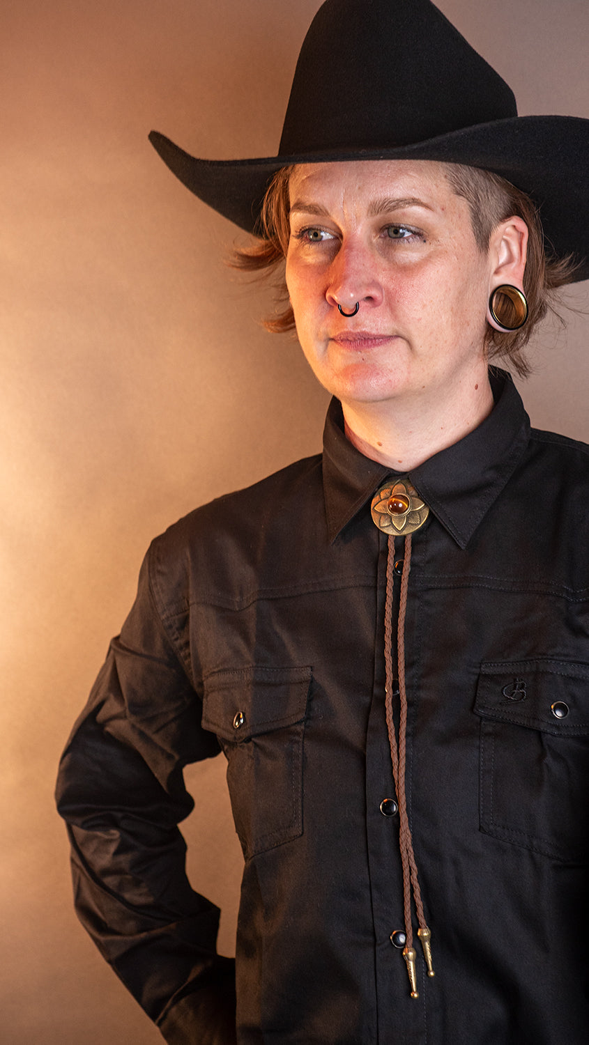 Bush Blossom Bolo Tie Bolo-53