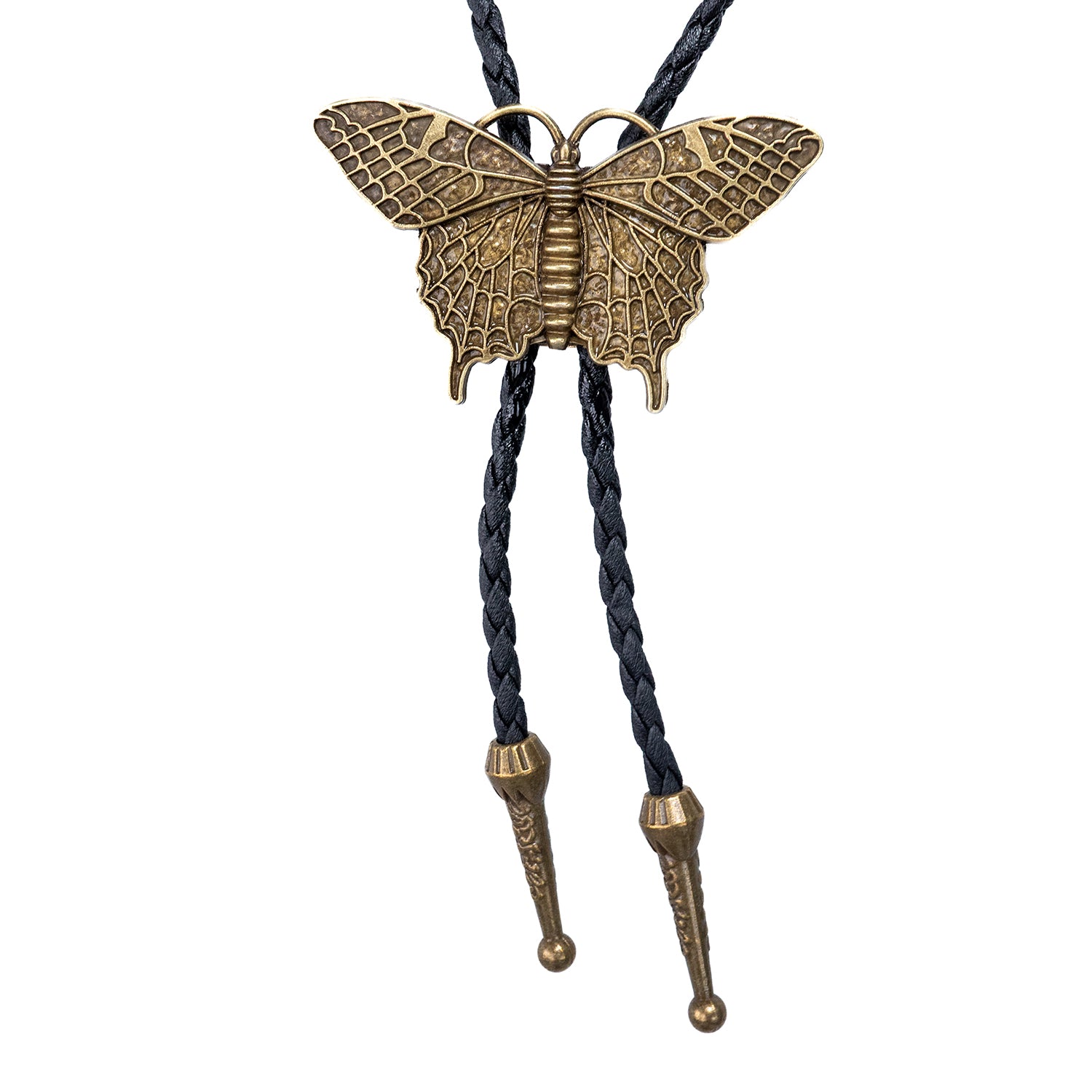 Bronze Ulysses Butterfly Bolo Tie Bolo-47